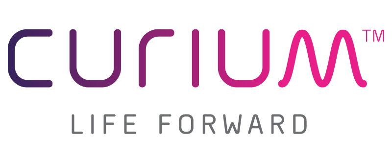 Curium Life Forward logo